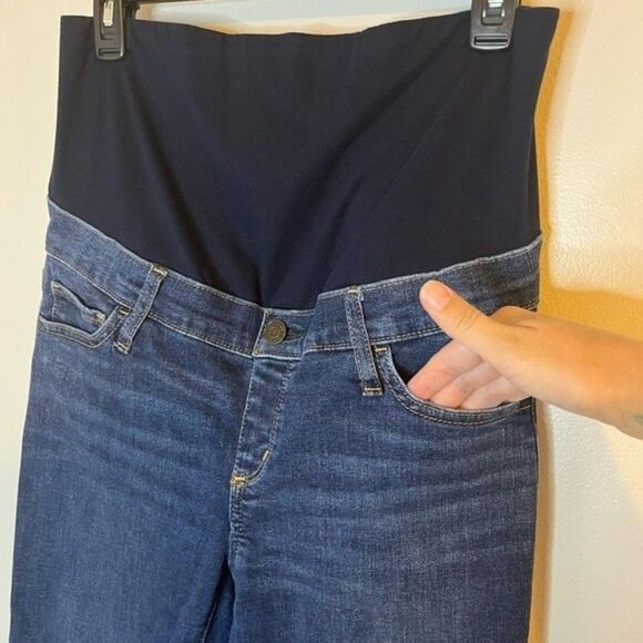GAP Maternity Dark Wash Favorite Jegging Size 28/6 Short - Picture 3 of 6